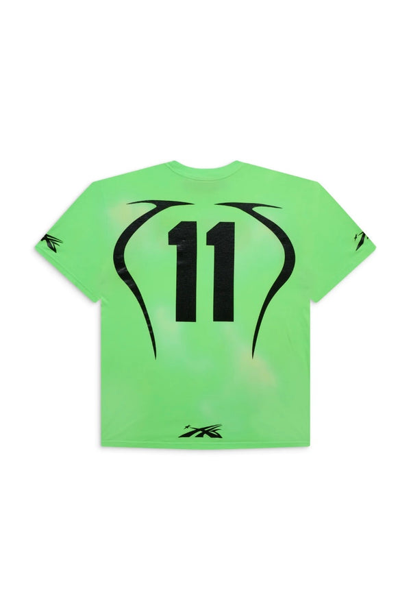 Hellstar Warm Up T-Shirt (Neon Green)