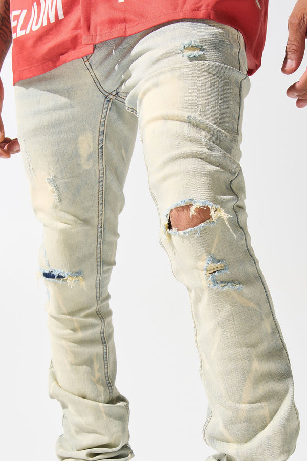 Serenade Sulfer Stacked Jean