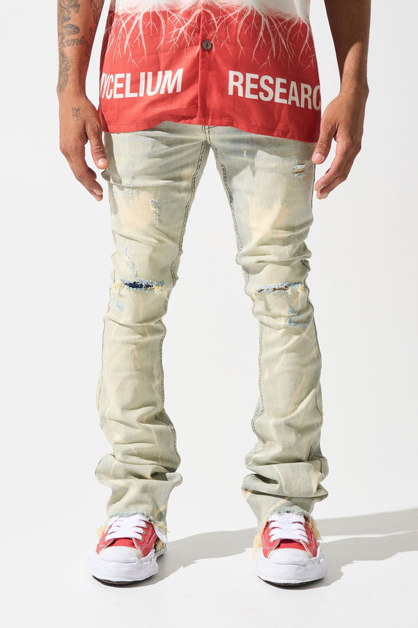 Serenade Sulfer Stacked Jean