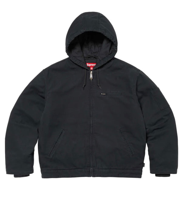 Supreme®/Thrasher® Hooded Work Jacket
Black