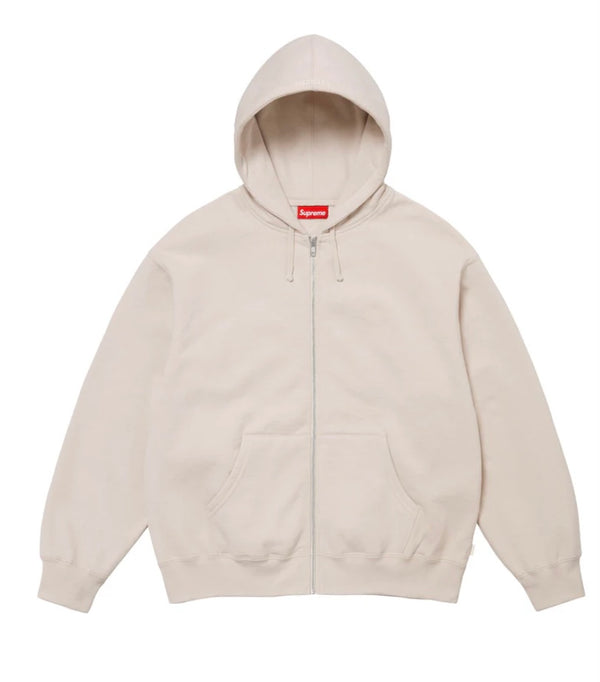 Supreme®/Thrasher® Zip Up Hooded Sweatshirt Stone