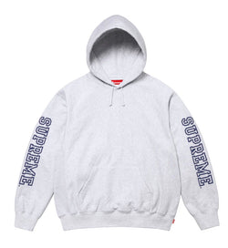 Supreme Collegiate Sleeve Hooded Sweatshirt
Ash grey