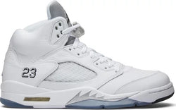 Men's Air Jordan 5 Retro 'Metallic White' 2015