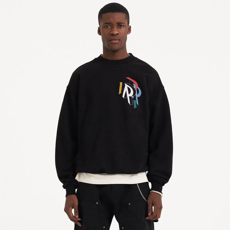 Represent: Initial Assembly Sweater (Jet Black)