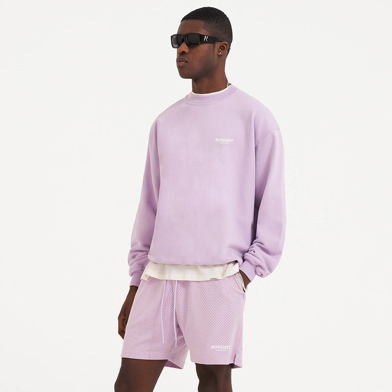 Represent: Owners Club Sweater (Pastel Lilac)
