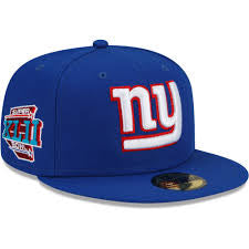 New Era Fitted: New York Giants Super Bowl XLII  Patch (Blue)