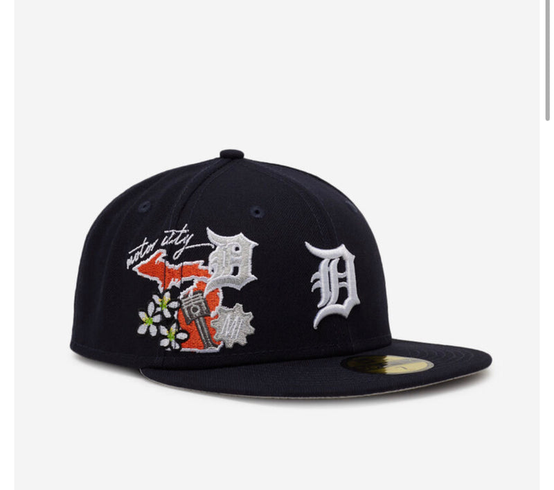 New Era Fitted: Detroit Tigers State Patch