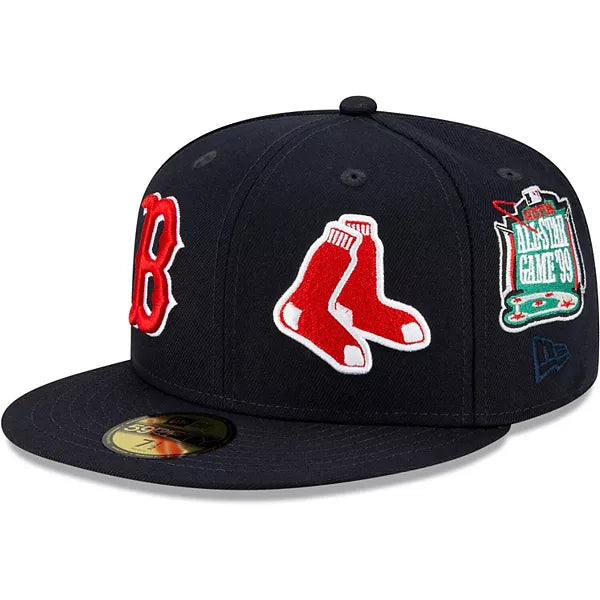 New Era Fitted: Boston Redsox Pride Patches