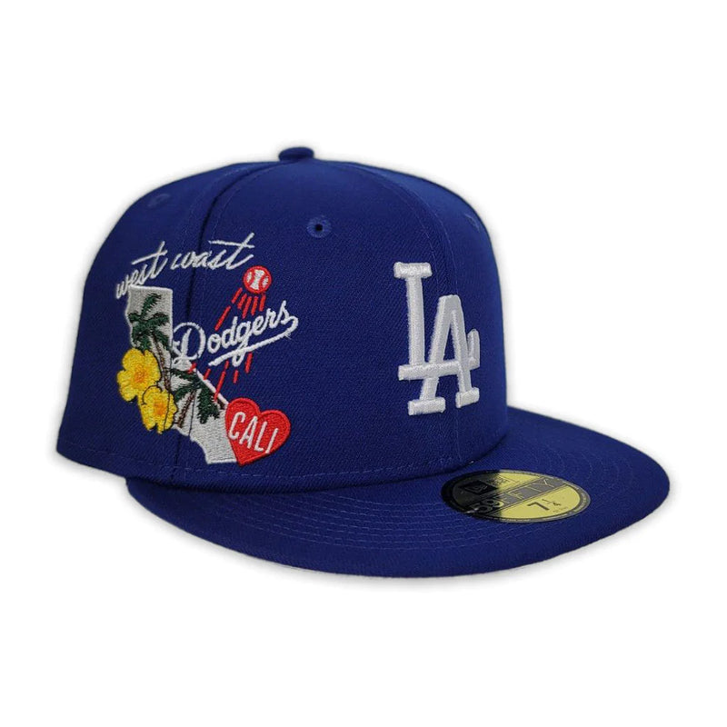 New Era Fitted: Los Angeles Dodgers State Patch